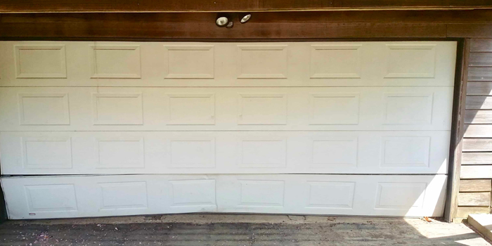 commercial garage door replacement in Brooklin